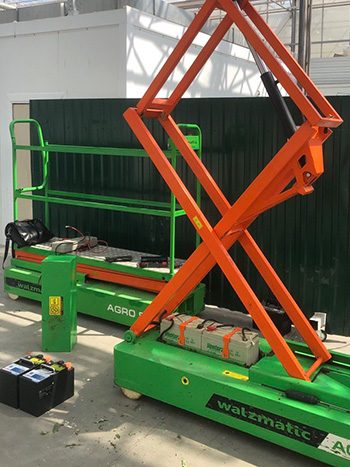 Литиевый аккумулятор на Walzmatic AGRO S5